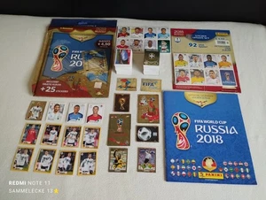 Panini WM WC 18 2018 MEGA KONVOLUT Sticker Set Komplett/Update Sticker u.Extras⚽ - Bild 1 von 11