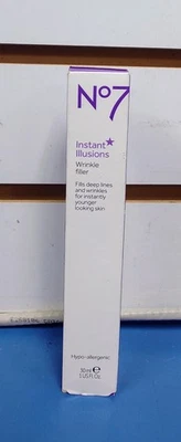 No7 Instant Illusions Wrinkle Filler - 1oz Aging Serum for Younger Looking Skin - Image 1 of 4