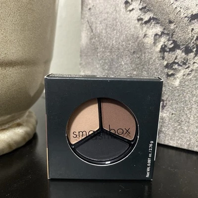 SMASHBOX PHOTO OP EYE SHADOW TRIO NIB LITHO, Wheat Hazlenut, Ebony - Image 1 of 4