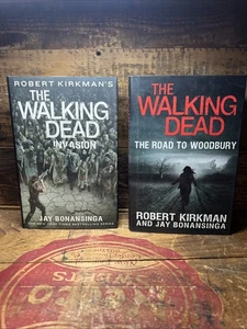 Invasion And The Road To Woodbury Both First Editions From The Walking Dead - Picture 1 of 4