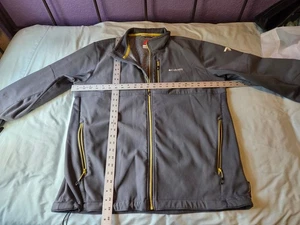 Columbia Titanium Omni Heat Polatec Soft Shell Jacket Men's Size XL Distressed - Picture 1 of 10