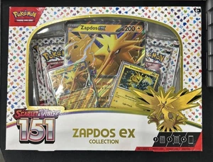 Pokemon TCG Scarlet & Violet 151 Zapdos EX Collection Box Sealed NEU - Bild 1 von 2