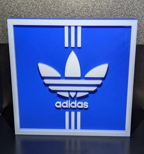 Adidas Originals Logo Sign Trainers Display - Picture 1 of 4