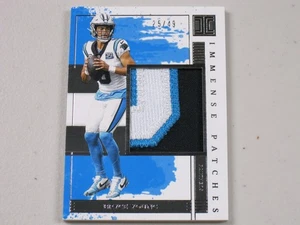 2025 Panini Impeccable Immense Game Used Patch #BYG Bryce Young 25/49 - Picture 1 of 2