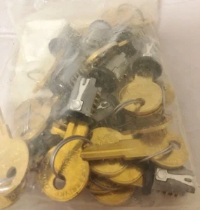 10 - CompX Timberline Lock Core w/2-keys LP-355-KTO Black 184E-B #9577 - Picture 1 of 3