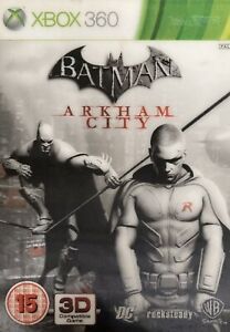 Batman: Arkham City +3D Holo Sleeve - Microsoft Xbox 360 Game❗️😍🛍 Spikes Store
