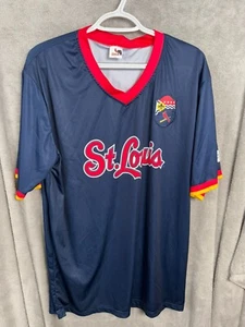 Camiseta de fútbol de los Cardenales de San Luis unisex adulto XL azul poliéster manga corta - Imagen 1 de 7