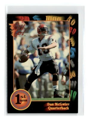 1991 Wild Card Draft - #111 - Dan McGwire - San Diego State Aztecs - Image 1 of 2