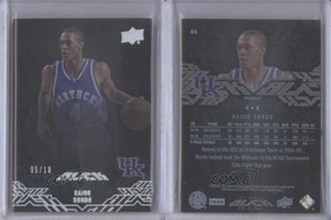 2013-14 Upper Deck Black Silver /10 Rajon Rondo #44
