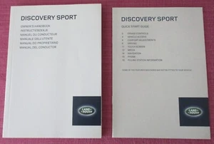 (2014 PRINT) LAND ROVER DISCOVERY SPORT (2014 - 2019) OWNERS MANUAL - HANDBOOK. - Picture 1 of 5