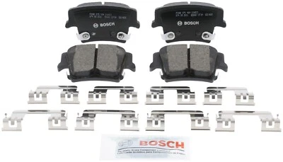 Pastillas de freno traseras de cerámica Bosch QuietCast para Dodge Challenger 2010 2011 2009-2022 Foto 1 de 4