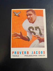 1959 Topps Football #108 Sprichwort Jacobs !! 1€ VERSAND!! - Bild 1 von 2