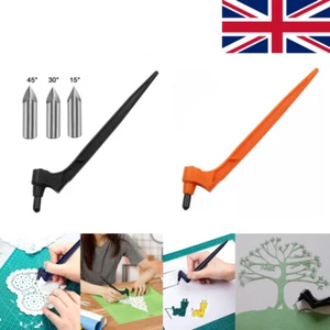 360° Rotating Cutting Blade Craft Cutting Tool Art Cutter Tool UK - Picture 1 of 21
