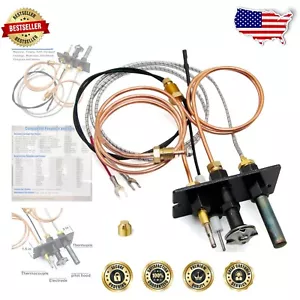 Comprehensive Fireplace Pilot Assembly with 1-Year - Ideal Replacement - Picture 1 of 8