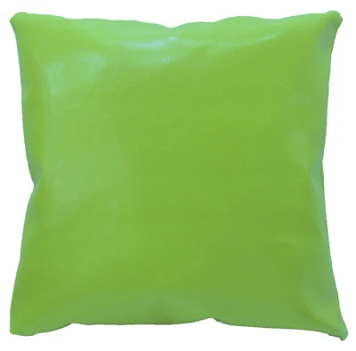 pe234a Lime Faux Leather Classic Pattern Cushion Cover/Pillow Case Custom Size - Image 1 of 4