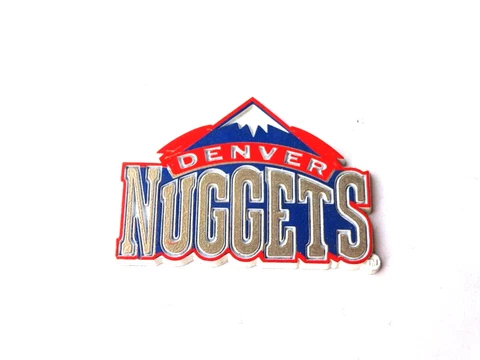 VINTAGE NBA DENVER NUGGETS FRIDGE MAGNET STANDING BOARD OLD SCHOOL LOGO #2 Cover