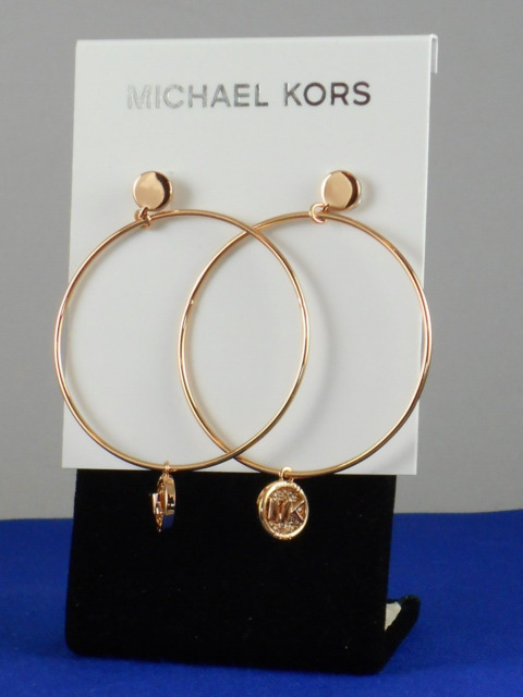 Michael Kors Rose Gold Heart Stud Earrings  ASOS