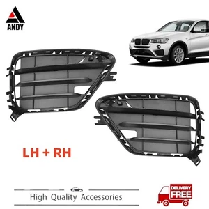 For BMW X4 F26 13-2018 Front Left Right Side Bumper Lateral Grill & Trim Molding - Picture 1 of 11