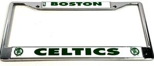 Boston Celtics CHROM NUMMERNSCHILDRAHMEN scharfer Look Männerhöhle schneller Versand - Bild 1 von 2