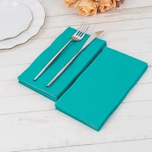 50 Plain Soft 2 Ply Dinner Table Cocktail Paper NAPKINS Party Events Decorations - Picture 1 of 202