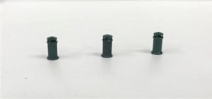 9152DM HO Bidone rifiuti tipico italiano confezione 3 pezzi scala 1:87 - Foto 1 di 1