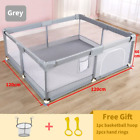 7 Optional Sizes Large Childrens Playpen With Foam Protector Baby Safety Fence