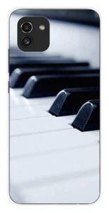 Coque en silicone imprimée compatible Samsung Galaxy A03 Piano - Photo 1 sur 3