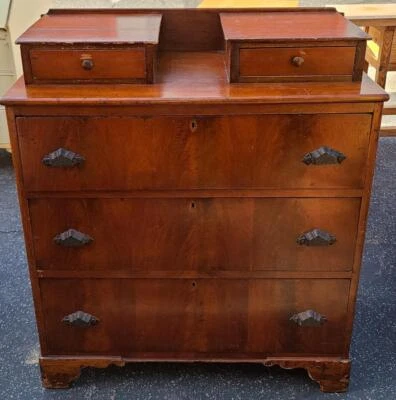 Cajonera Highboy antigua - GDC - MAGNÍFICO ACABADO CHAPA - ELEGANTE Foto 1 de 4