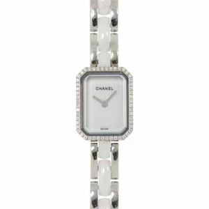 CHANEL Premiere H2132 Diamond Bezel Ceramic Quartz White Dial Ladies 90272590 - Picture 1 of 7