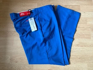 Men’s Slazenger Golf Tech Trousers Blue W36 Short BNWT - Picture 1 of 8