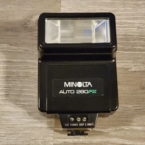 Minolta Flash AUTO 280PX con custodia nera - Foto 1 di 9