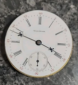 Taschenuhrwerk Modell 1883 Waltham PS Bartlett Grade 17 Jewel um 1900  - Bild 1 von 9