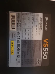 Corsair VS550 PSU - Afbeelding 1 van 3