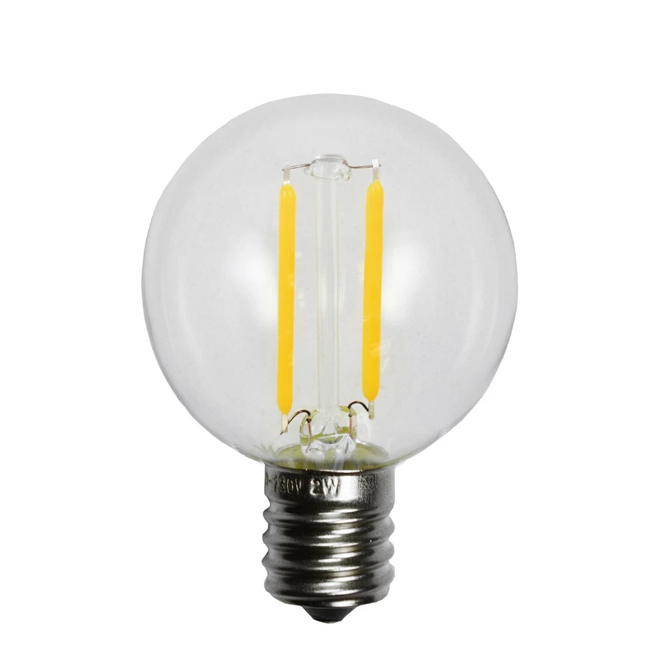 LED-FG16E17-2W Warm-White 2700K - LED G16 Decorative bulb, E17 base, Warm White, - Image 1 of 1