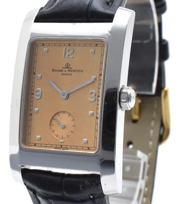 ［EXC+5］Baume & Mercier Hampton Mv045063 Men's Watch Swiss Made From Japan - Image 1 of 4