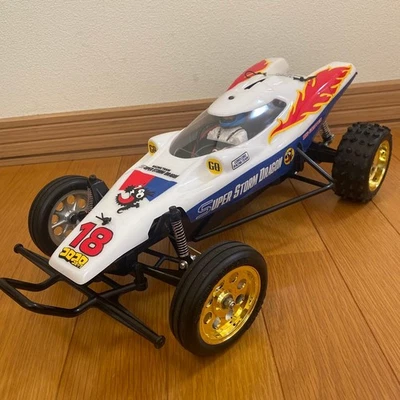 TAMIYA Super Storm Dragon RC Buggy CoroCoro Comic Collaboration Gold Wheels - Image 1 of 4
