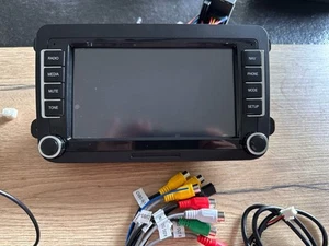 4+64GB CarPlay Android 13 Autoradio Für VW Golf 5 6 Passat Polo Touran GPS Navi - Bild 1 von 2