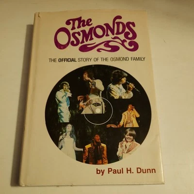 SIGNED by donny and Marie, 2nd Printing - The Osmonds  HC/DJ 1975 Bookcraft  - Image 1 of 4