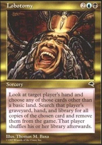 Lobotomy - Tempest # MTG Magic The Gathering - Image 1 of 1