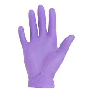 Lila Nitril-Xtra™ verlängerte Manschettenlänge Untersuchungshandschuh, Medium - Etui mit 200 - Bild 1 von 4
