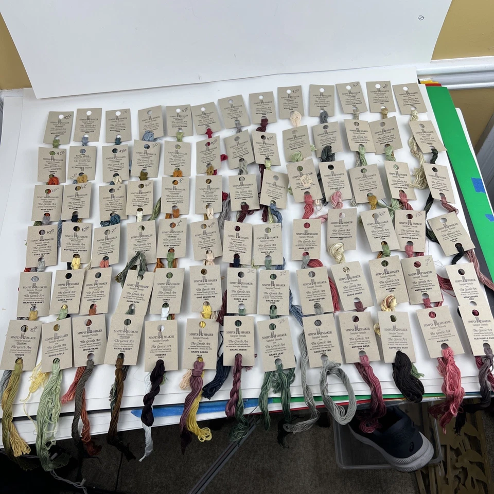 Lot of 110 The Gentle Art Simply Shaker Sampler Threads Floss - Image 1 of 4