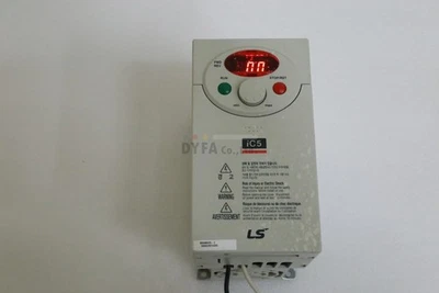LS Used SV008IC5-1 1HP/0.8kW 1HP Inverter 200-230V  1Phase DRV-I-4749=9B38 - Image 1 of 4