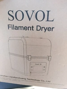 Sovol Filament Dryer SH01 Filament Dehydrator 3D Printer Spool Holder Dry Box - Picture 1 of 3