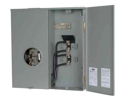 Siemens 320/400A Meter Combo Lever Bypass Ringless 4Space OH/UG Main Lug Breaker - Image 1 of 4