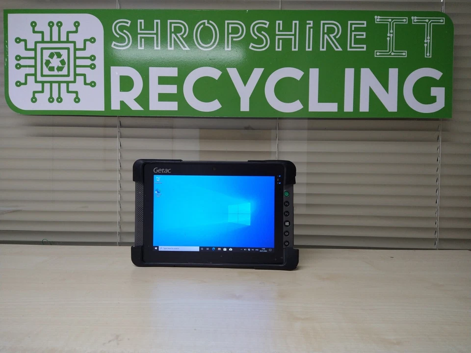 GETAC T800 Rugged Tablet PC Intel Pentium N3530 2.16GHz 4GB RAM 128GB *ISSUES* - Image 1 of 4