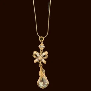 Michal Negrin Bow Gift Necklace - Picture 1 of 1
