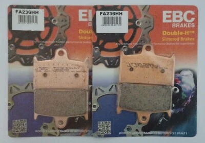 EBC Sintered FRONT Disc Brake Pads Fits TRIUMPH ROCKET III / X (2004 to 2018) - Image 1 of 4