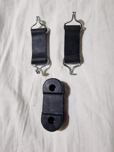 Kit Completo supporti elastici marmitta Tiranti Nastri tubo scarico per FIAT 132 - Picture 1 of 1