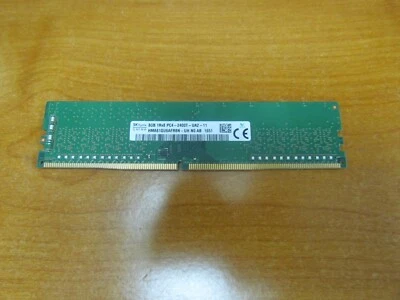 8GB HP Hynix 1Rx8 DDR4 PC4 PC4-2400T-UA2 Desktop Memory P/N: 854913-001 - Image 1 of 4
