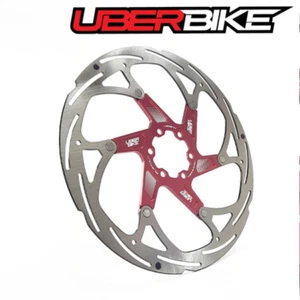 Uberbike Flatout Disc Brake Rotor Red - Picture 1 of 2